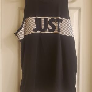 Black Nike tank top. Size large